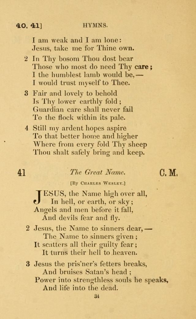 Hymns for all Christians page 49