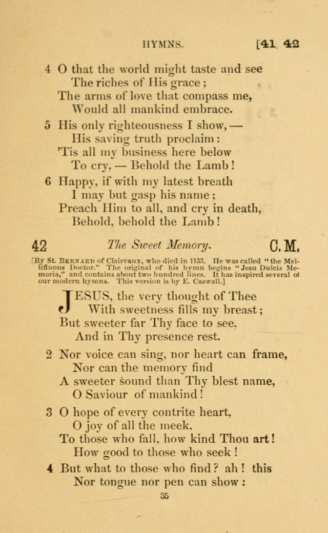 Hymns for all Christians page 50