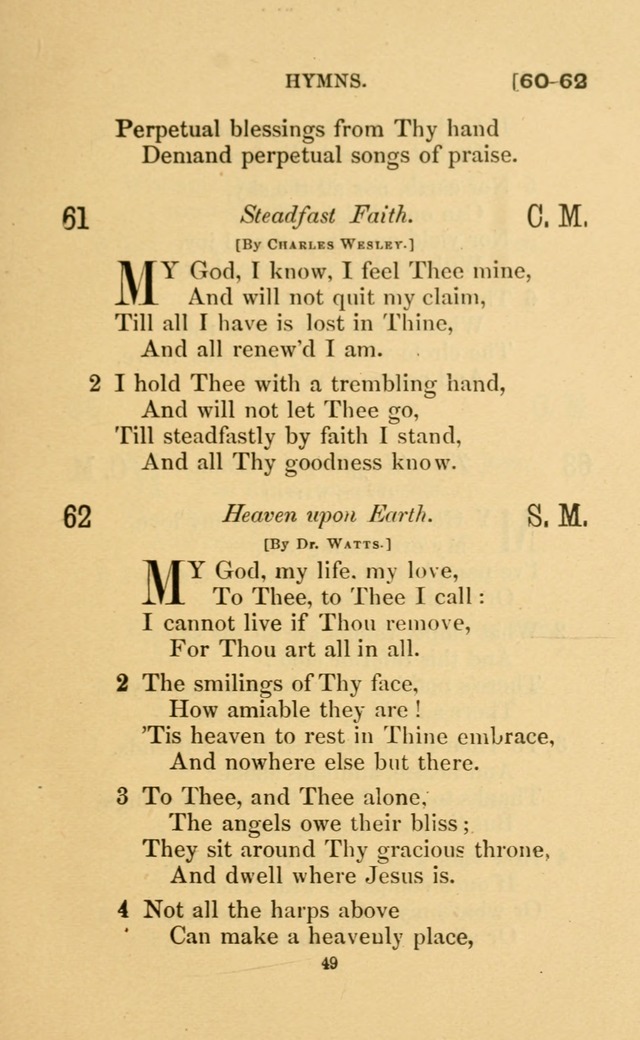 Hymns for all Christians page 64