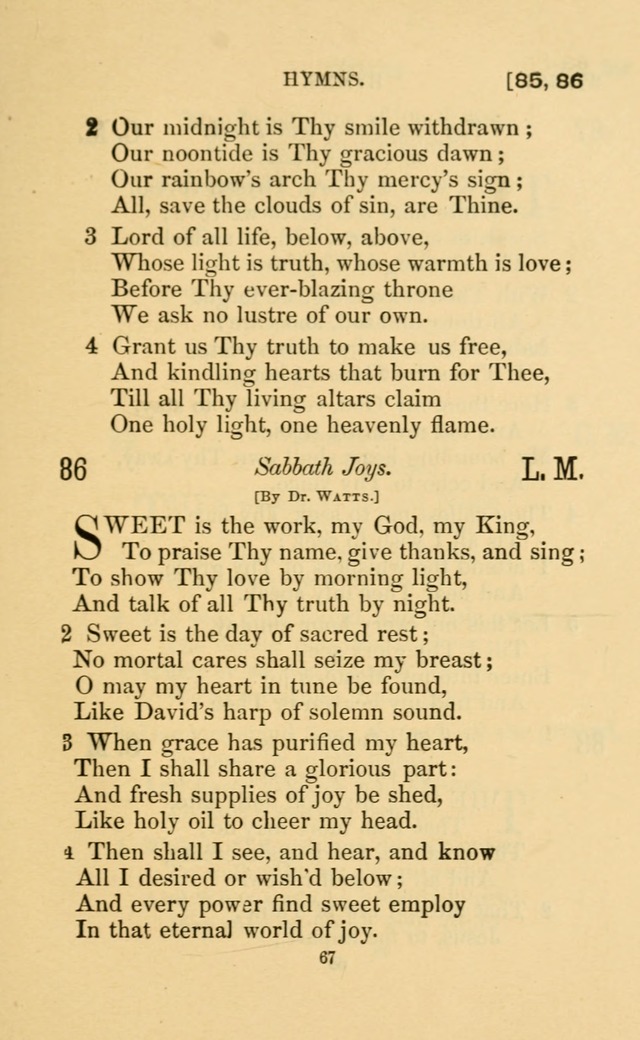 Hymns for all Christians page 82