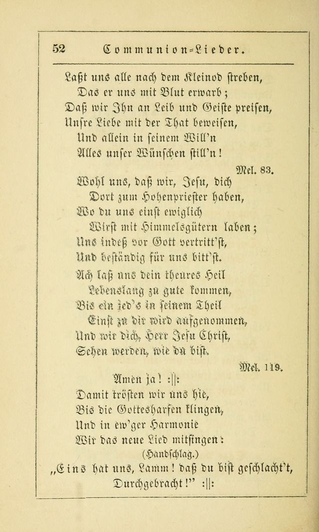 Hymns Arranged for the Communion Service of the Church of the United Brethren page 126