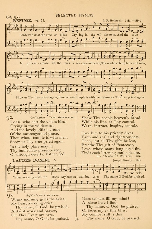 Hymnal, Amore Dei page 77