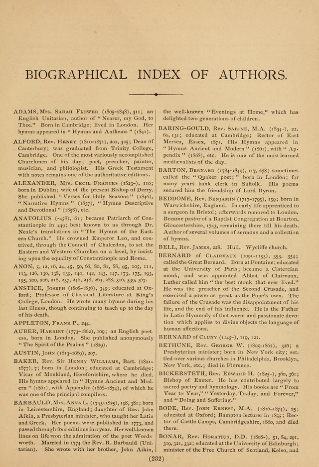 Hymnal, Amore Dei. Rev. ed. page 260