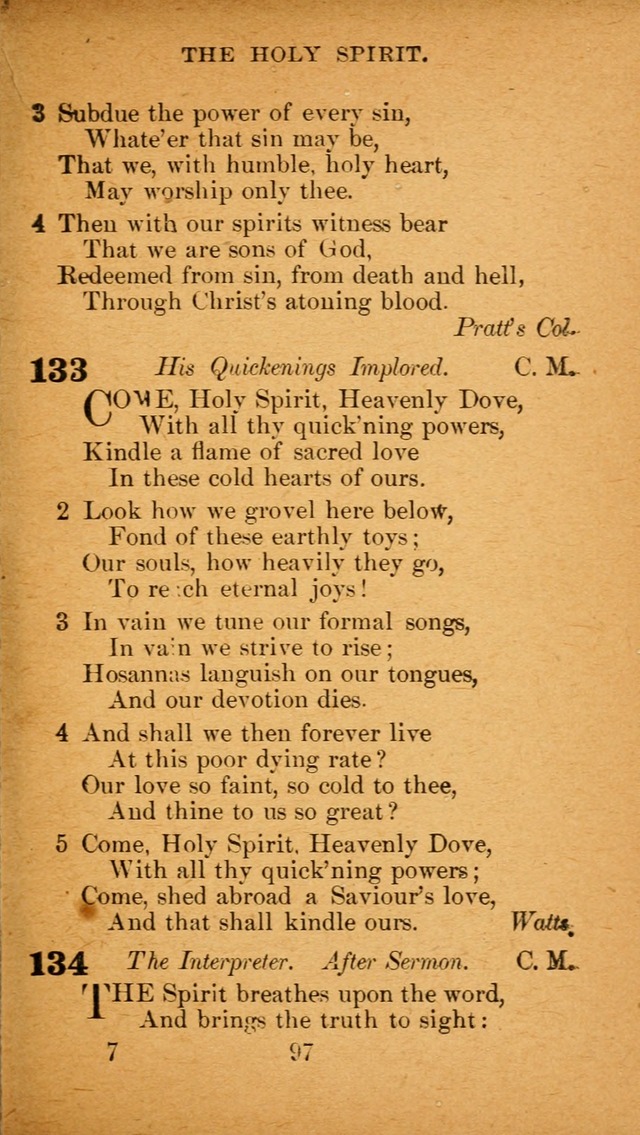 Hymnal: adapted to the doctrines and usages of the African Methodist Episcopal Church. Revised Edition page 101