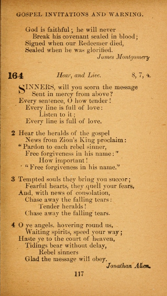 Hymnal: adapted to the doctrines and usages of the African Methodist Episcopal Church. Revised Edition page 121