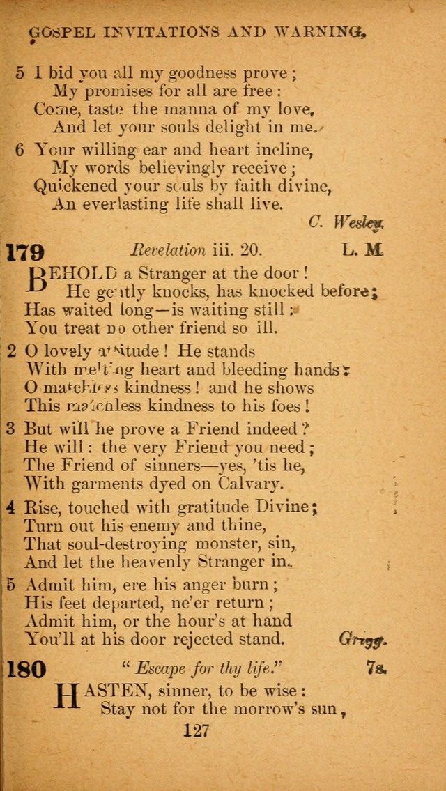 Hymnal: adapted to the doctrines and usages of the African Methodist Episcopal Church. Revised Edition page 131