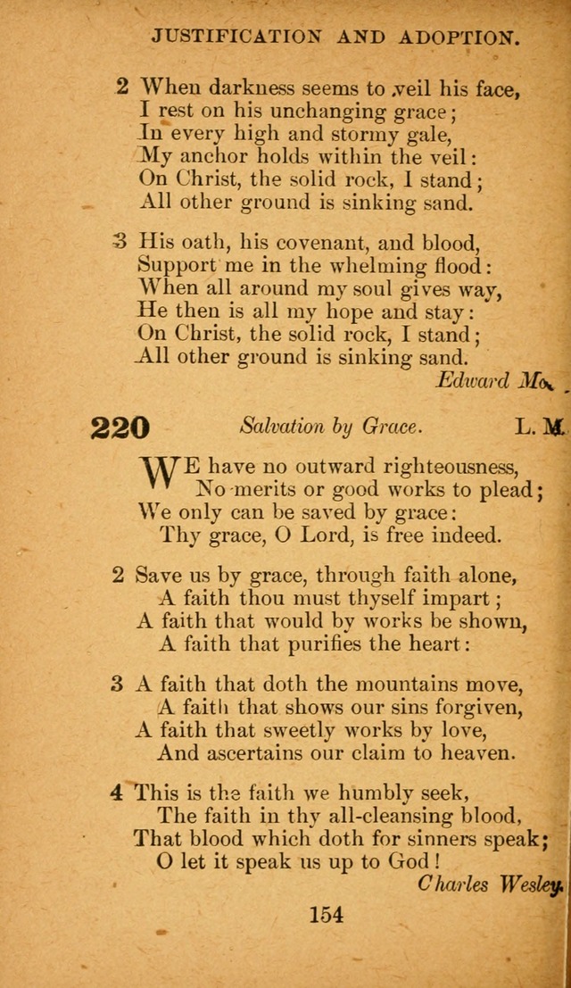 Hymnal: adapted to the doctrines and usages of the African Methodist Episcopal Church. Revised Edition page 158