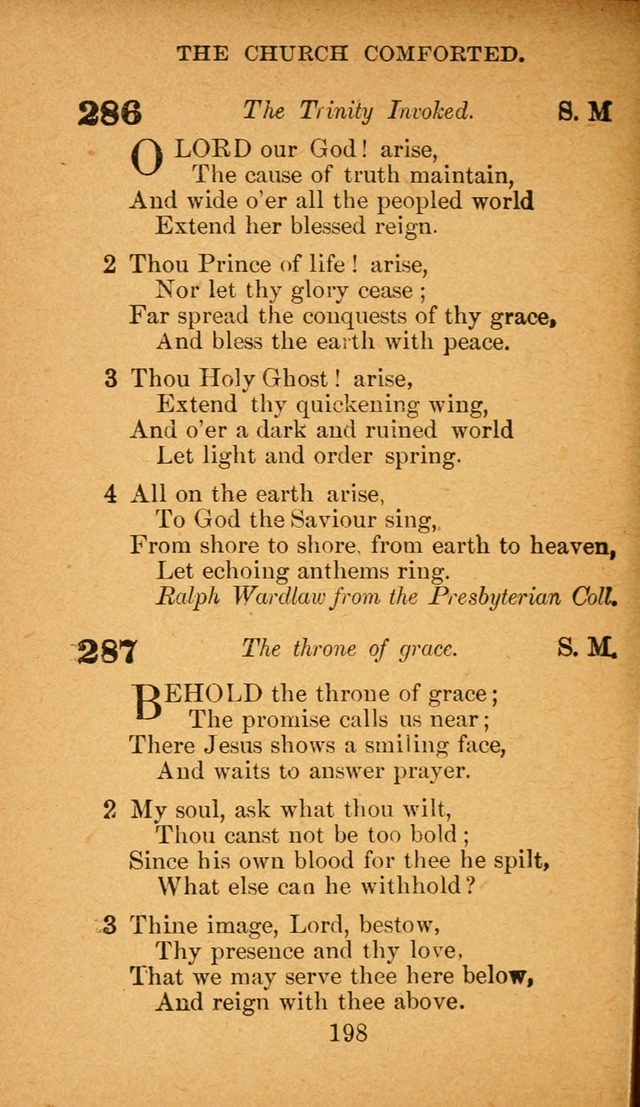 Hymnal: adapted to the doctrines and usages of the African Methodist Episcopal Church. Revised Edition page 204