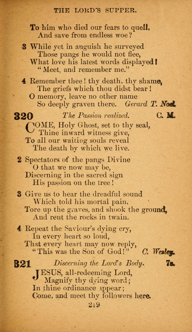 Hymnal: adapted to the doctrines and usages of the African Methodist Episcopal Church. Revised Edition page 227