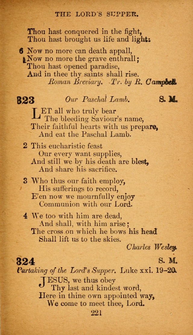 Hymnal: adapted to the doctrines and usages of the African Methodist Episcopal Church. Revised Edition page 229