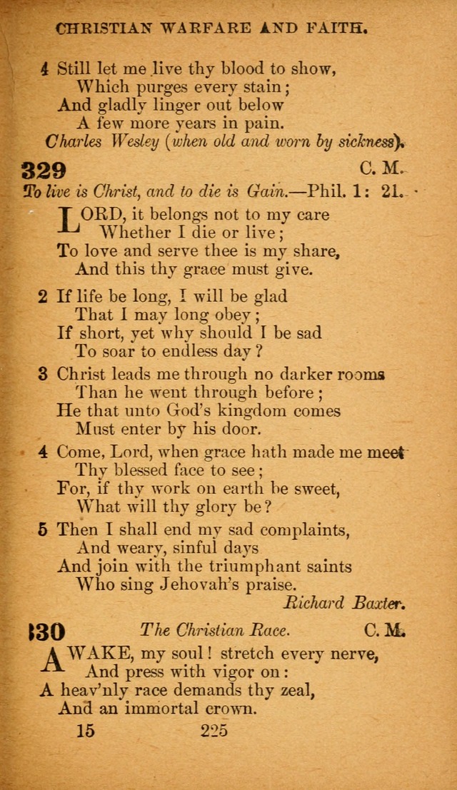 Hymnal: adapted to the doctrines and usages of the African Methodist Episcopal Church. Revised Edition page 233