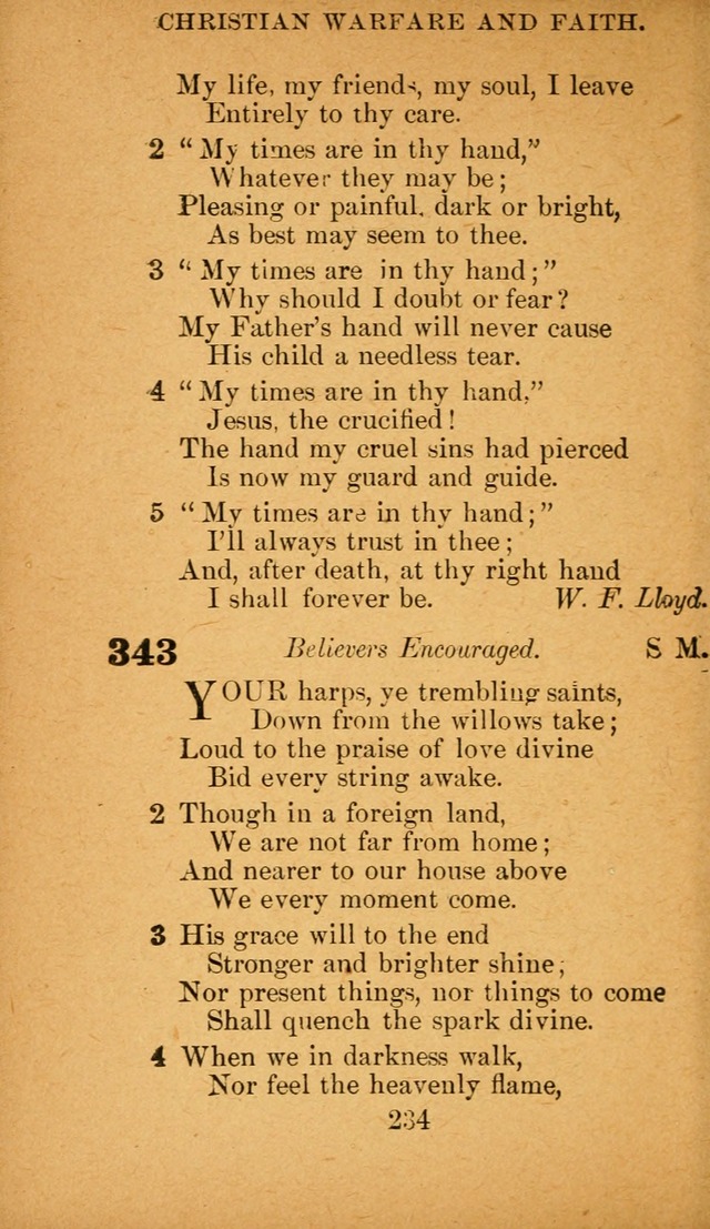 Hymnal: adapted to the doctrines and usages of the African Methodist Episcopal Church. Revised Edition page 242