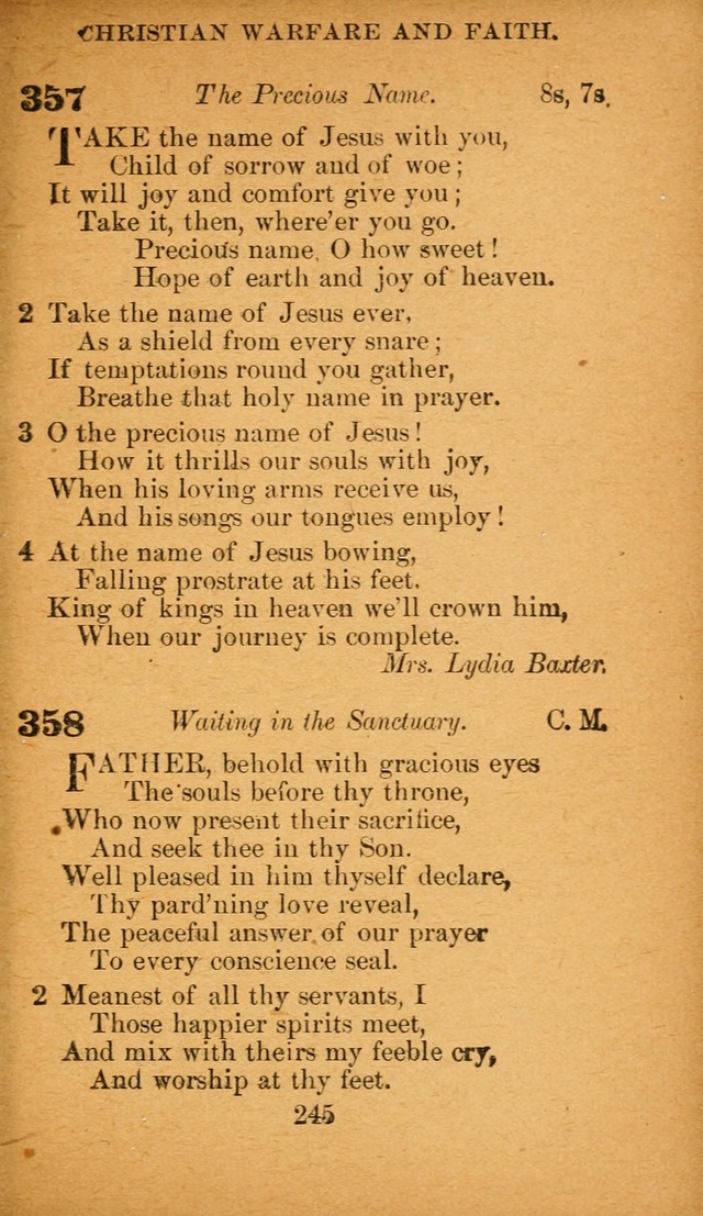 Hymnal: adapted to the doctrines and usages of the African Methodist Episcopal Church. Revised Edition page 253