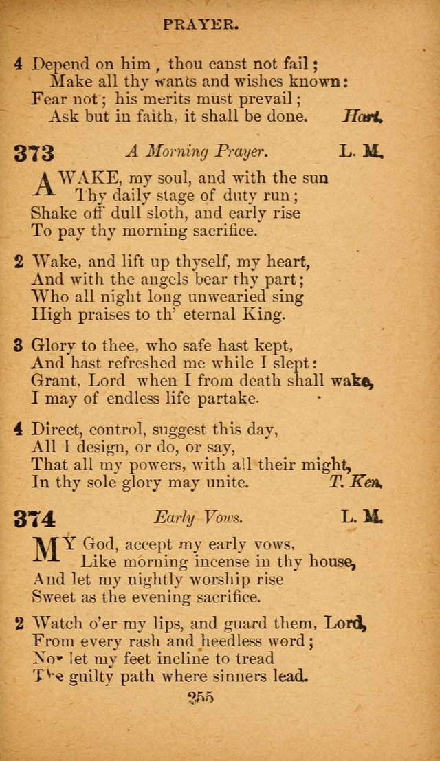 Hymnal: adapted to the doctrines and usages of the African Methodist Episcopal Church. Revised Edition page 263