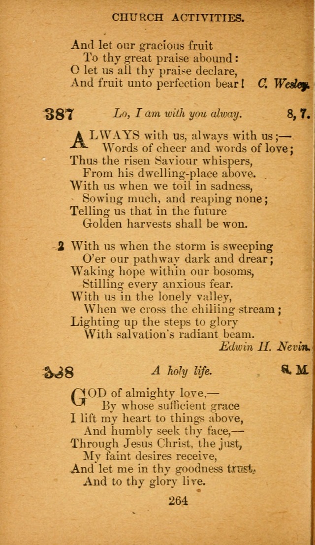 Hymnal: adapted to the doctrines and usages of the African Methodist Episcopal Church. Revised Edition page 272