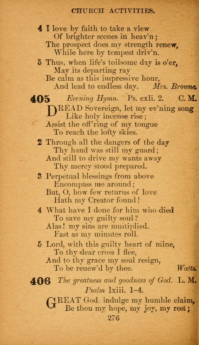 Hymnal: adapted to the doctrines and usages of the African Methodist Episcopal Church. Revised Edition page 284