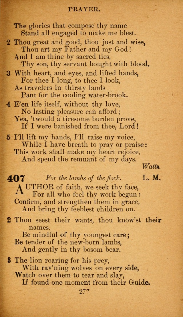 Hymnal: adapted to the doctrines and usages of the African Methodist Episcopal Church. Revised Edition page 285