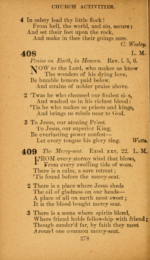 Hymnal: adapted to the doctrines and usages of the African Methodist Episcopal Church. Revised Edition page 286