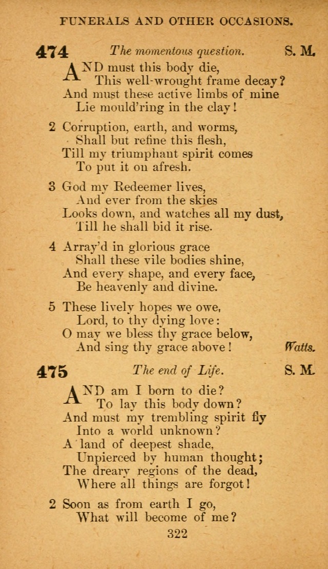 Hymnal: adapted to the doctrines and usages of the African Methodist Episcopal Church. Revised Edition page 330