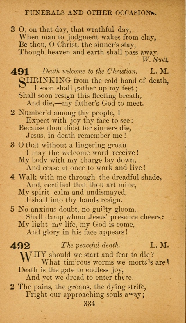 Hymnal: adapted to the doctrines and usages of the African Methodist Episcopal Church. Revised Edition page 342