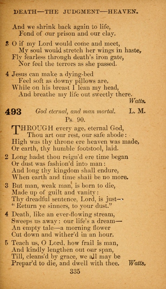 Hymnal: adapted to the doctrines and usages of the African Methodist Episcopal Church. Revised Edition page 343