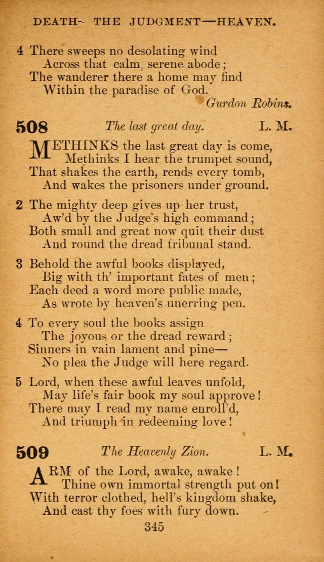 Hymnal: adapted to the doctrines and usages of the African Methodist Episcopal Church. Revised Edition page 353