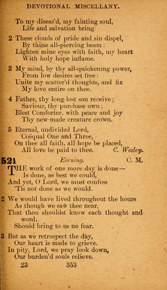 Hymnal: adapted to the doctrines and usages of the African Methodist Episcopal Church. Revised Edition page 361