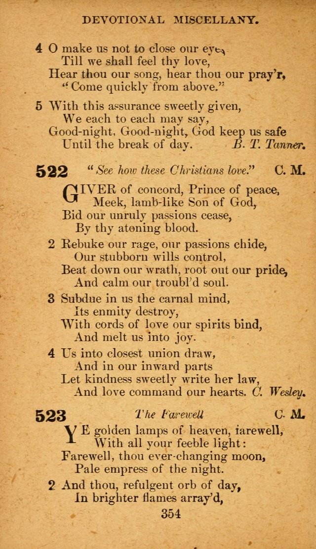 Hymnal: adapted to the doctrines and usages of the African Methodist Episcopal Church. Revised Edition page 362