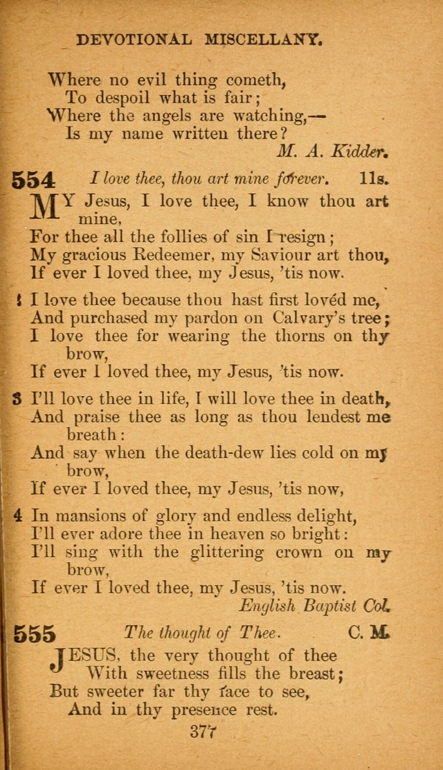 Hymnal: adapted to the doctrines and usages of the African Methodist Episcopal Church. Revised Edition page 385