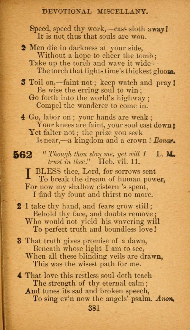 Hymnal: adapted to the doctrines and usages of the African Methodist Episcopal Church. Revised Edition page 389