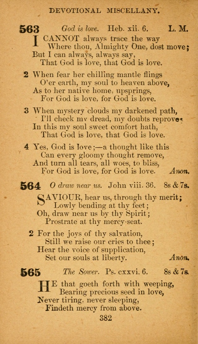 Hymnal: adapted to the doctrines and usages of the African Methodist Episcopal Church. Revised Edition page 390