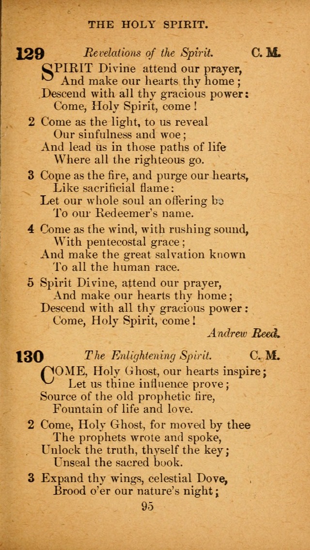 Hymnal: adapted to the doctrines and usages of the African Methodist Episcopal Church. Revised Edition page 99