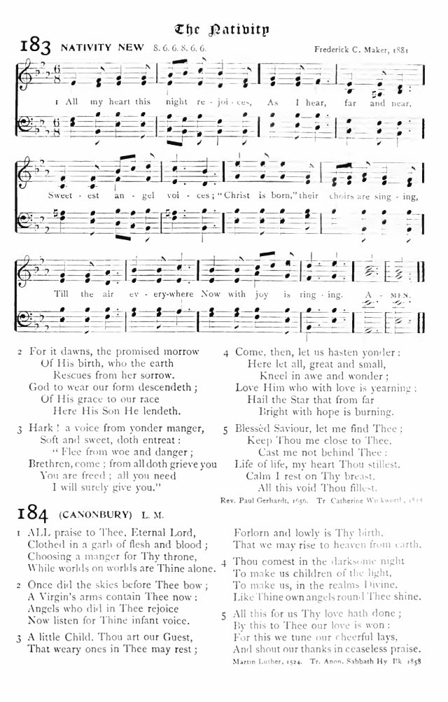 The Hymnal: published by the Authority of the General Assembly of the Presbyterian Church in the U.S.A. page 153