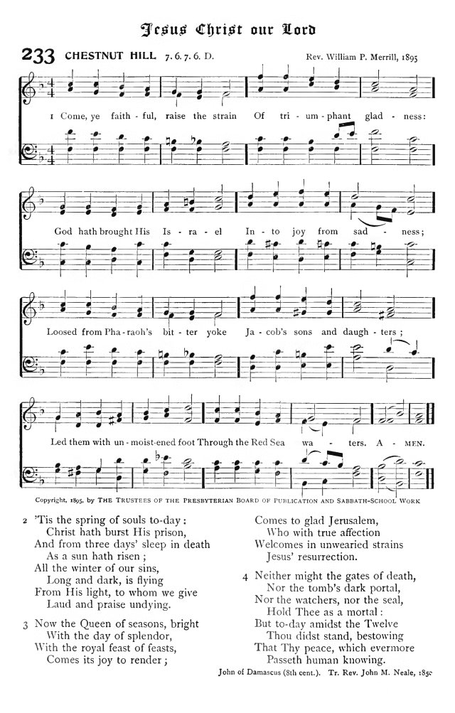 The Hymnal: published by the Authority of the General Assembly of the Presbyterian Church in the U.S.A. page 192