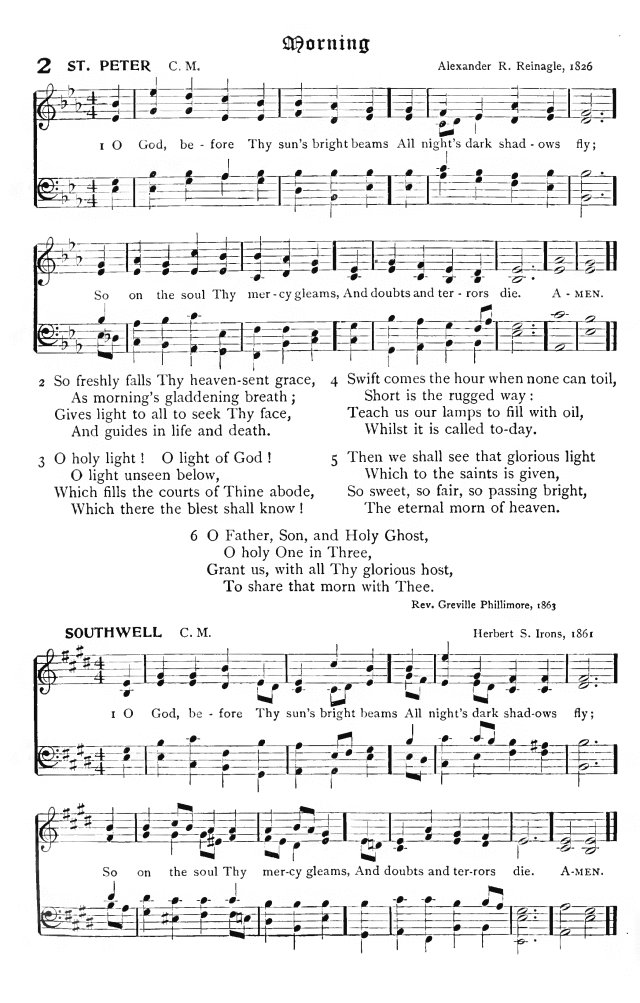 The Hymnal: published by the Authority of the General Assembly of the Presbyterian Church in the U.S.A. page 2