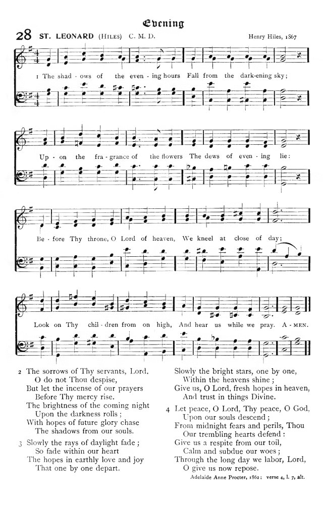 The Hymnal: published by the Authority of the General Assembly of the Presbyterian Church in the U.S.A. page 26