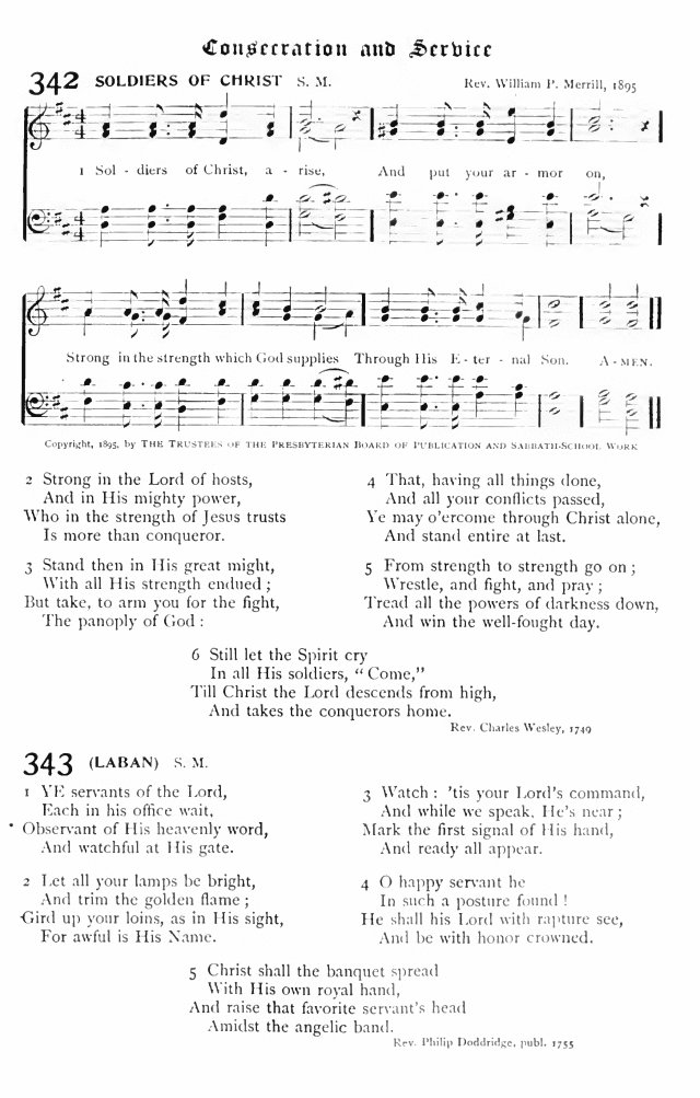 The Hymnal: published by the Authority of the General Assembly of the Presbyterian Church in the U.S.A. page 277