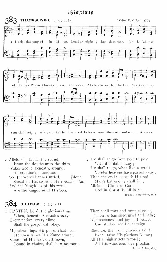 The Hymnal: published by the Authority of the General Assembly of the Presbyterian Church in the U.S.A. page 309