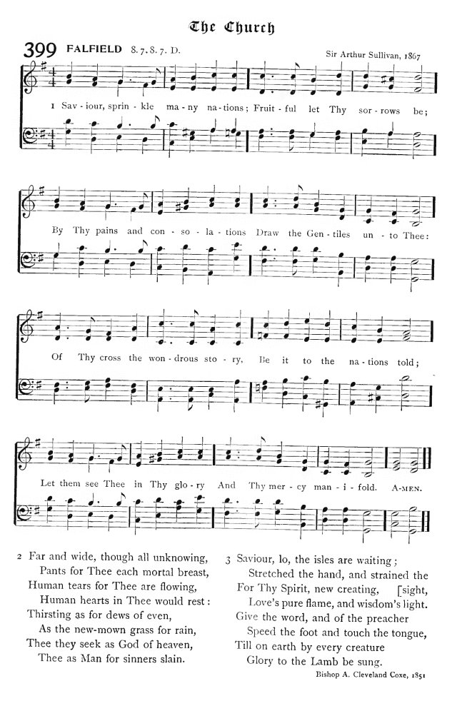 The Hymnal: published by the Authority of the General Assembly of the Presbyterian Church in the U.S.A. page 320