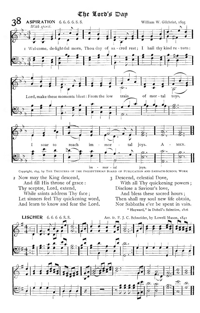 The Hymnal: published by the Authority of the General Assembly of the Presbyterian Church in the U.S.A. page 34