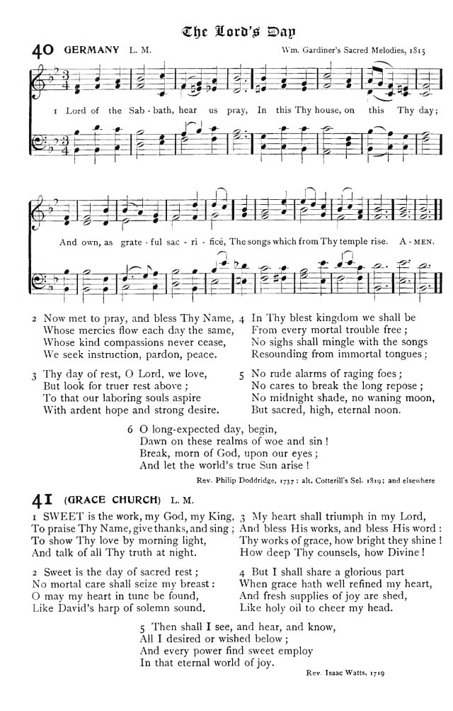 The Hymnal: published by the Authority of the General Assembly of the Presbyterian Church in the U.S.A. page 36