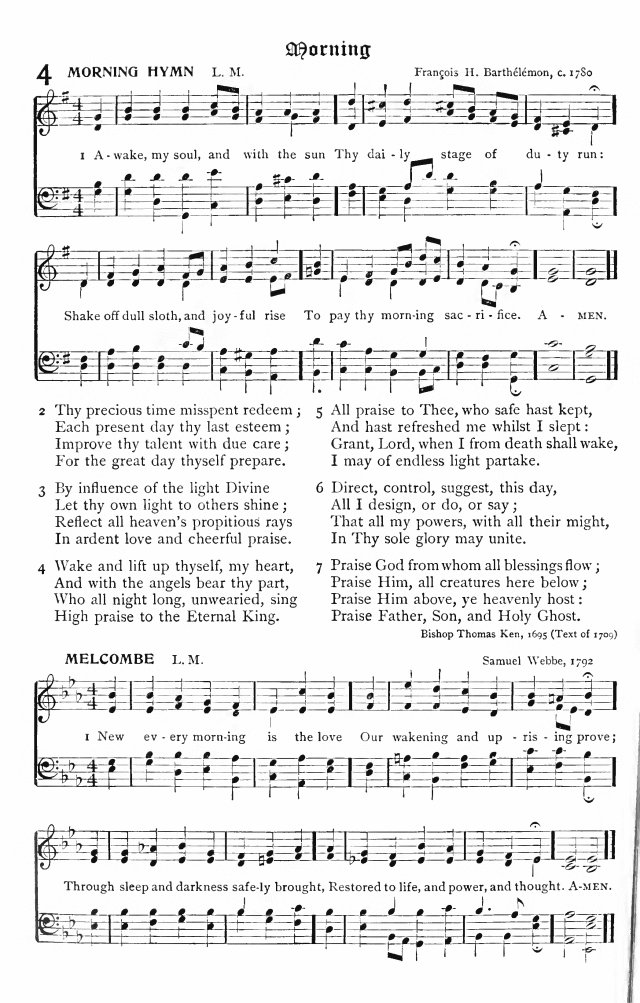 The Hymnal: published by the Authority of the General Assembly of the Presbyterian Church in the U.S.A. page 4