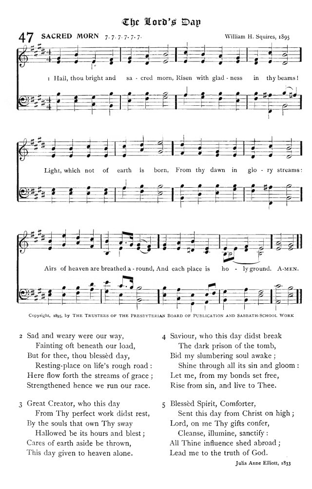 The Hymnal: published by the Authority of the General Assembly of the Presbyterian Church in the U.S.A. page 42