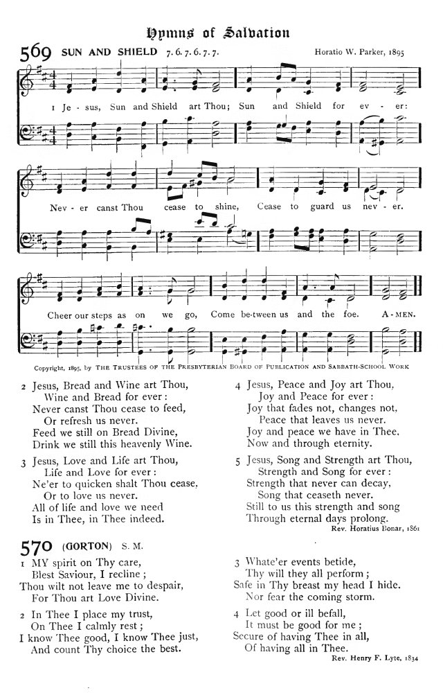 The Hymnal: published by the Authority of the General Assembly of the Presbyterian Church in the U.S.A. page 458