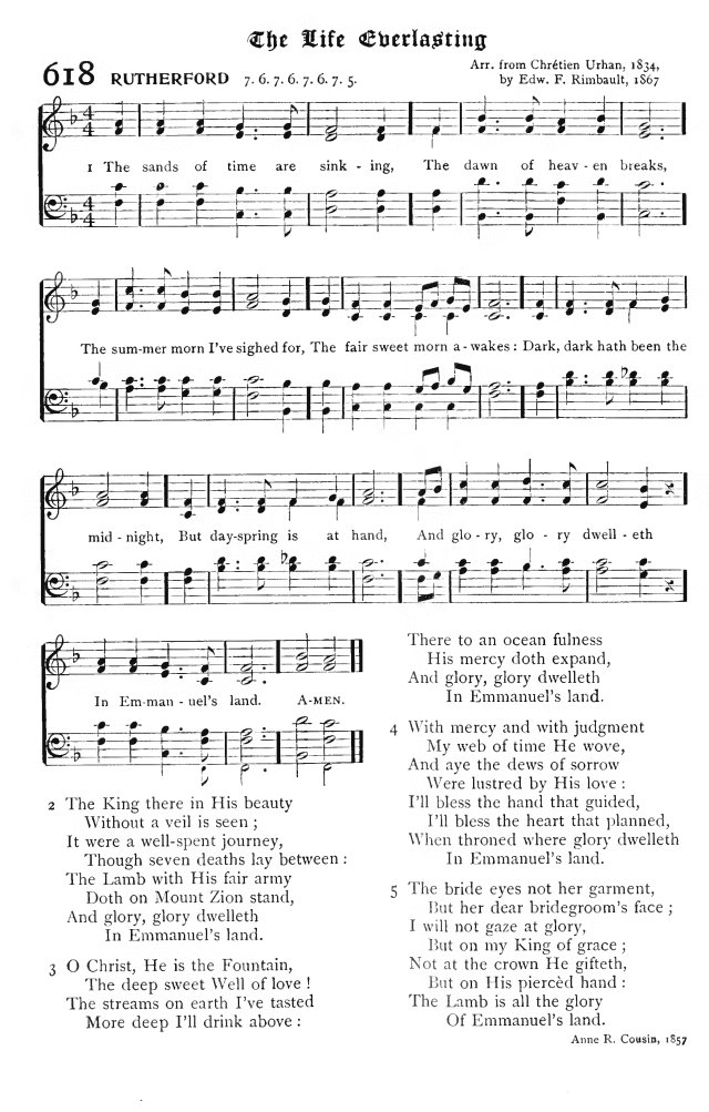 The Hymnal: published by the Authority of the General Assembly of the Presbyterian Church in the U.S.A. page 496