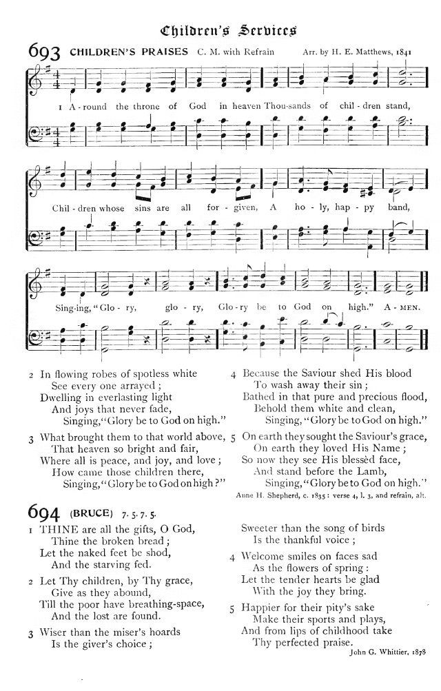 The Hymnal: published by the Authority of the General Assembly of the Presbyterian Church in the U.S.A. page 562