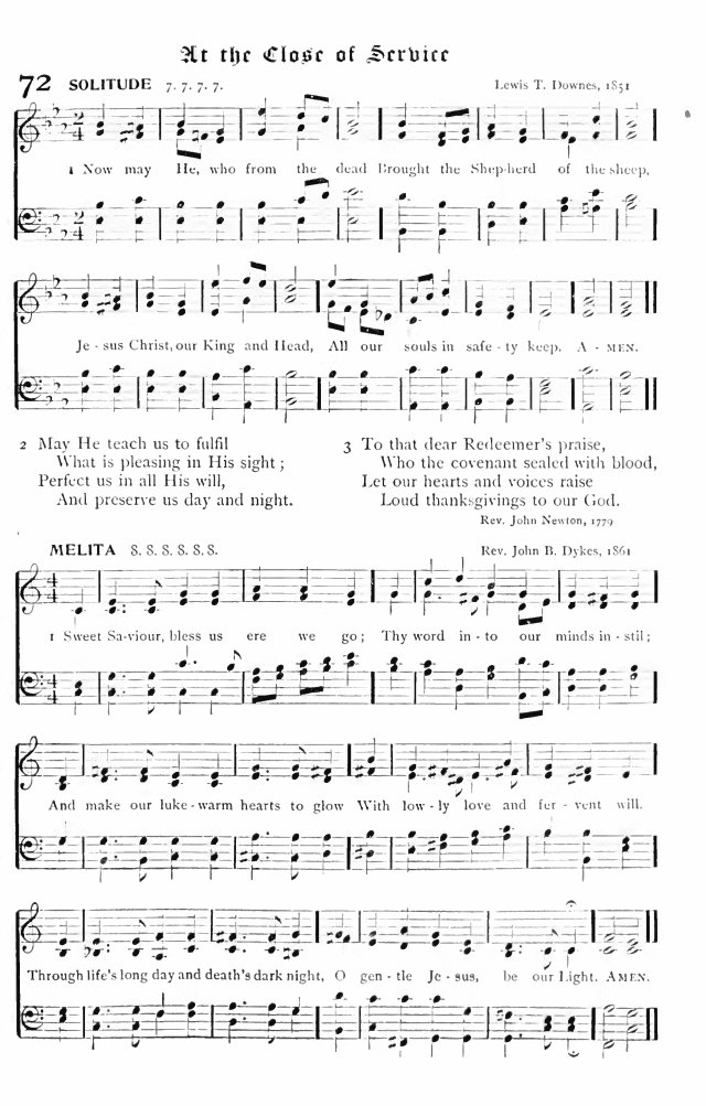 The Hymnal: published by the Authority of the General Assembly of the Presbyterian Church in the U.S.A. page 61