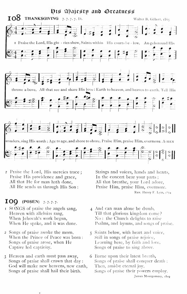 The Hymnal: published by the Authority of the General Assembly of the Presbyterian Church in the U.S.A. page 91