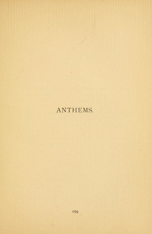 Hymns and Anthems adapted for Jewish Worship page 159