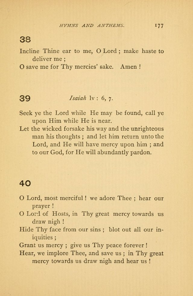 Hymns and Anthems adapted for Jewish Worship page 177